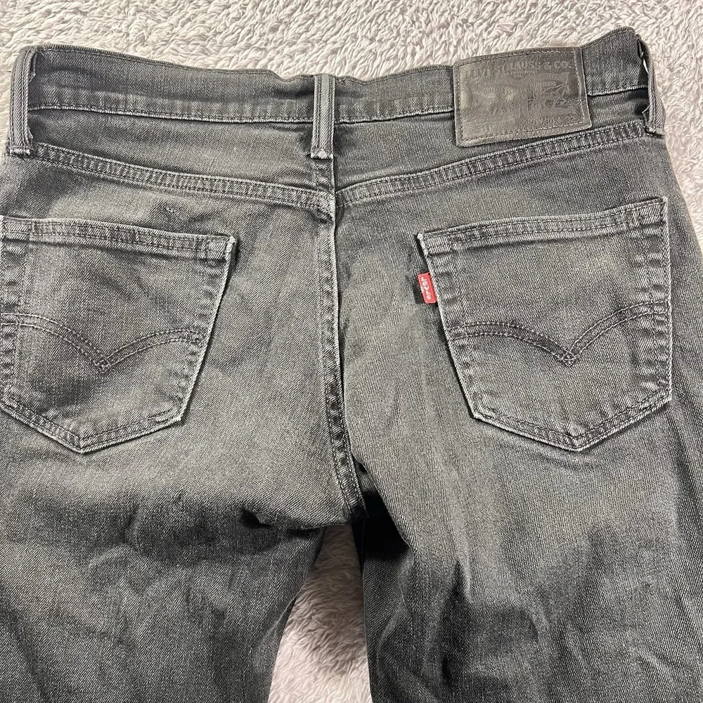 Levis 511 Jean Men's 30 Faded Black Straight‎ Leg